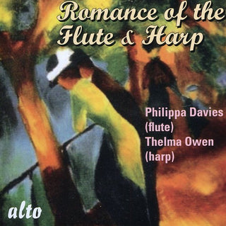 the album cover for Philippa Davies - Romance of the Flute & Harp