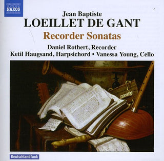 the album cover for Daniel Rothert - Recorder Sonatas