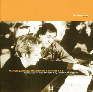 the album cover for Mozart / Tengstrand / Chilingirian - Piano Concertos 8&9