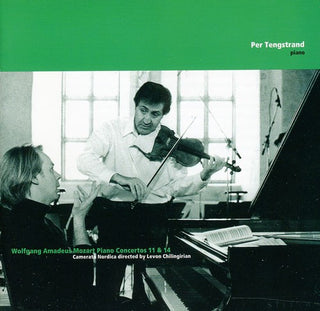 the album cover for Mozart / Tengstrand / Camerata Nordica - Piano Concertos 11&14