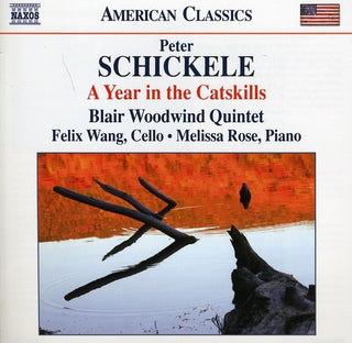 the album cover for Blair Woodwind Quintet - Year in the Catskills