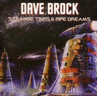 the album cover for Dave Brock - Strange Trips & Pipe Dreams [Import]