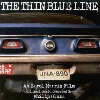 the album cover for Thin Blue Line - The Thin Blue Line (Original Soundtrack)