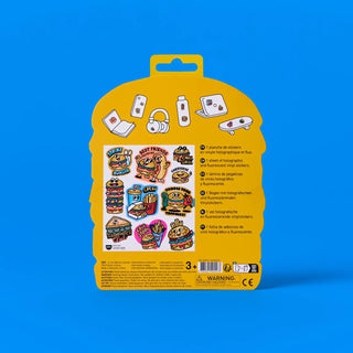 OMY Big Burger Stickers