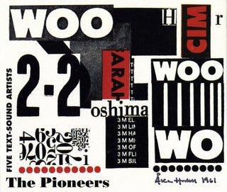 the album cover for Pioneers / Pioneers - Five Text Sound Artis