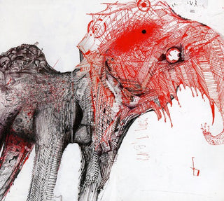 the album cover for Trayer - Afterlife An Abandoned Theme Park