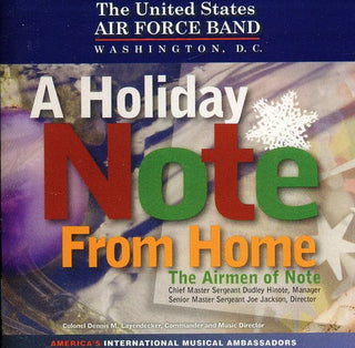 the album cover for USAF Airmen of Note - Holiday Note from Home