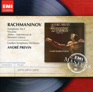 the album cover for Andre Previn - Symphony No 2 [Remastered] (Rpkg)