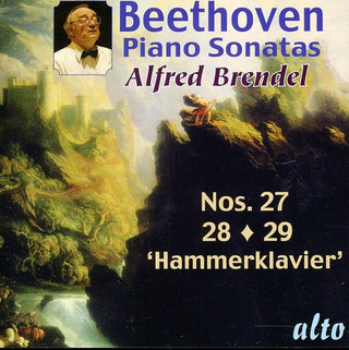 the album cover for Alfred Brendel - Piano Sonatas 27-28-29