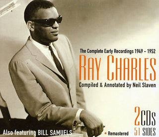 the album cover for Ray Charles - The Complete Recordings 1946-1952