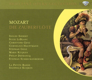 the album cover for Mozart / Siebert / Le Blanc / Genz / Hauptmann - Die Zauberflote