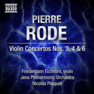 the album cover for Friedemann Eichhorn - Violin Ctos 3 & 4 & 6