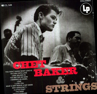 the album cover for Chet Baker - Chet Baker & Strings