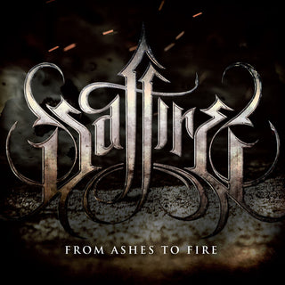 the album cover for Saffire - From Ashes to Fire
