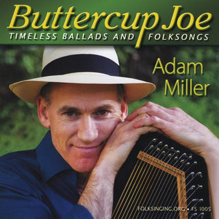 the album cover for Adam Miller - Buttercup Joe