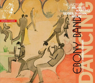 the album cover for Werner Herbers - Dancing: Jazz Fever of Milhaud