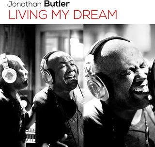 the album cover for Jonathan Butler - Living My Dream