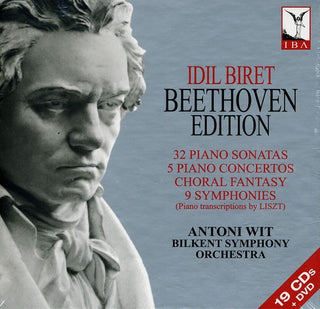 the album cover for Beethoven / Biret - Complete Pno Sonatas