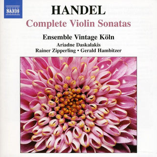 the album cover for Ensemble Vintage Koln - Complete Violin Sonatas