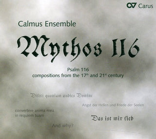 the album cover for Calmus Ensemble - Mythos 116