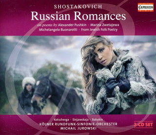 the album cover for Goldschmidt/Schulhoff - Russian Romances