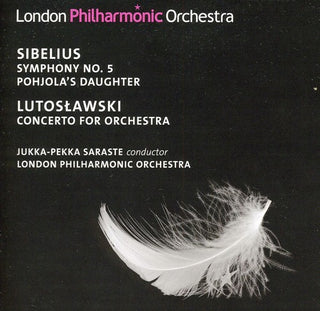 the album cover for Sibelius/Merilainen/Rautavaara - Symphony No 5 & Concerto for Orchestra