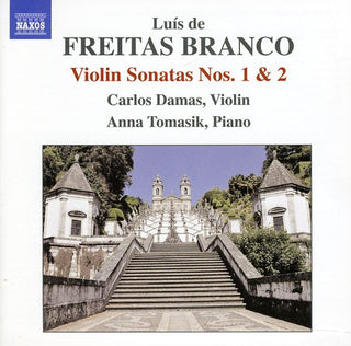 the album cover for Carlos Damas - VLN Sonatas 1 & 2
