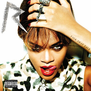 the album cover for Rihanna - Talk That Talk [Deluxe]