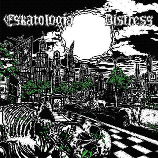 the album cover for Eskatologia/Distress - Split