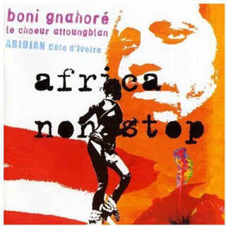the album cover for Boni Gnahore - Africa Non-Stop