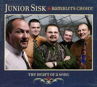 the album cover for Junior Sisk - Heart of a Song