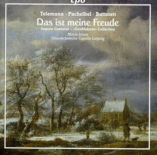 the album cover for Maria Jonas - Soprano Cantatas from the Grossfahner-Collection
