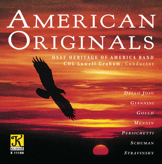 the album cover for United States Air Force Heritage Of America Band - American Originals