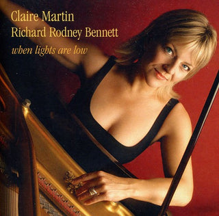the album cover for Richard Rodney Bennett - When Lights Are Low