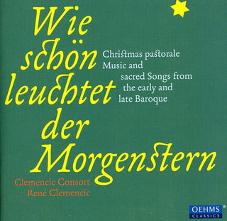 the album cover for Clemencic Consort - Wie Schoen Leuchtet Der Morgenstern / Various