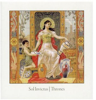 the album cover for Sol Invictus - Thrones