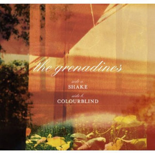 the album cover for Grenadines - Shake/Colorblind