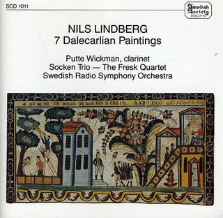 the album cover for Nils Lindberg / Swedish Radio Orchestra - 7 Dalecarlian Paintings