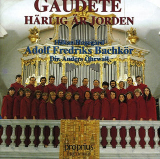 the album cover for Anders Ohrwall - Gaudete / H Rlig R Jorden