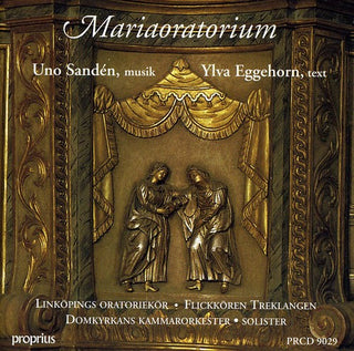 the album cover for Anders Lundh - Mariaoratorium