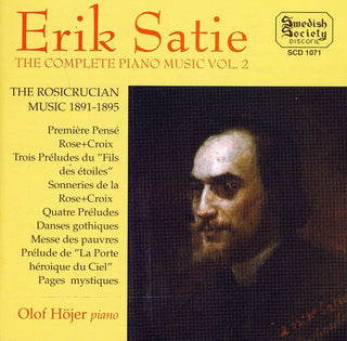 the album cover for Olof Hojer - Complete Piano Music 2
