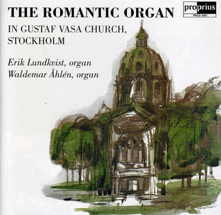 the album cover for Erik Lundkvist - Romantic Organ