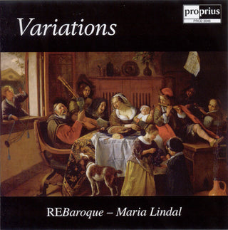 the album cover for Stockholm Baroque Ensemble - Variations