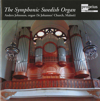 the album cover for Anders Johnsson - Symphonic Swedish Organ
