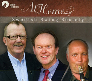 the album cover for Swedish Swing Society - At Home