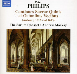 the album cover for Sarum Consort - Cantiones Sacrae Quinis Et Octonibus Vocibus