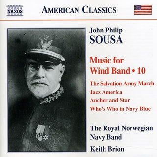 the album cover for Keith Brion - Music for Wind Band 10
