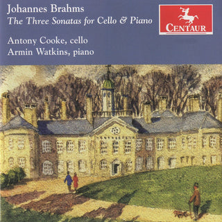the album cover for Antony Cooke - Three Sonatas for Cello & Piano
