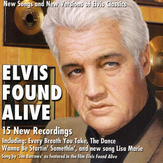 the album cover for Elvis Presley - Elvis Found Alive