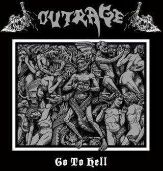 the album cover for Outrage - Go to Hell